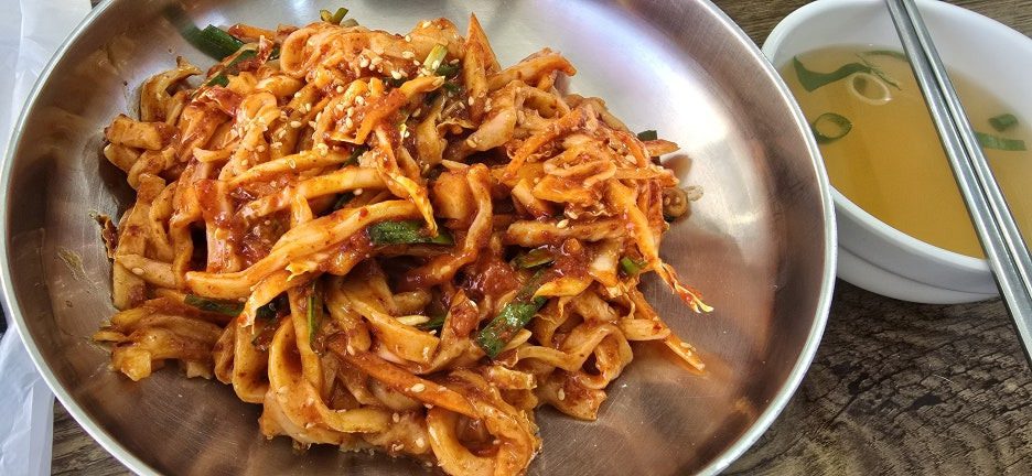 기장시장 맛집: 민서네 골목길 보리밥 & 비빔칼국수 (내돈내산 솔직후기) 🍚🍜 5 보리밥
